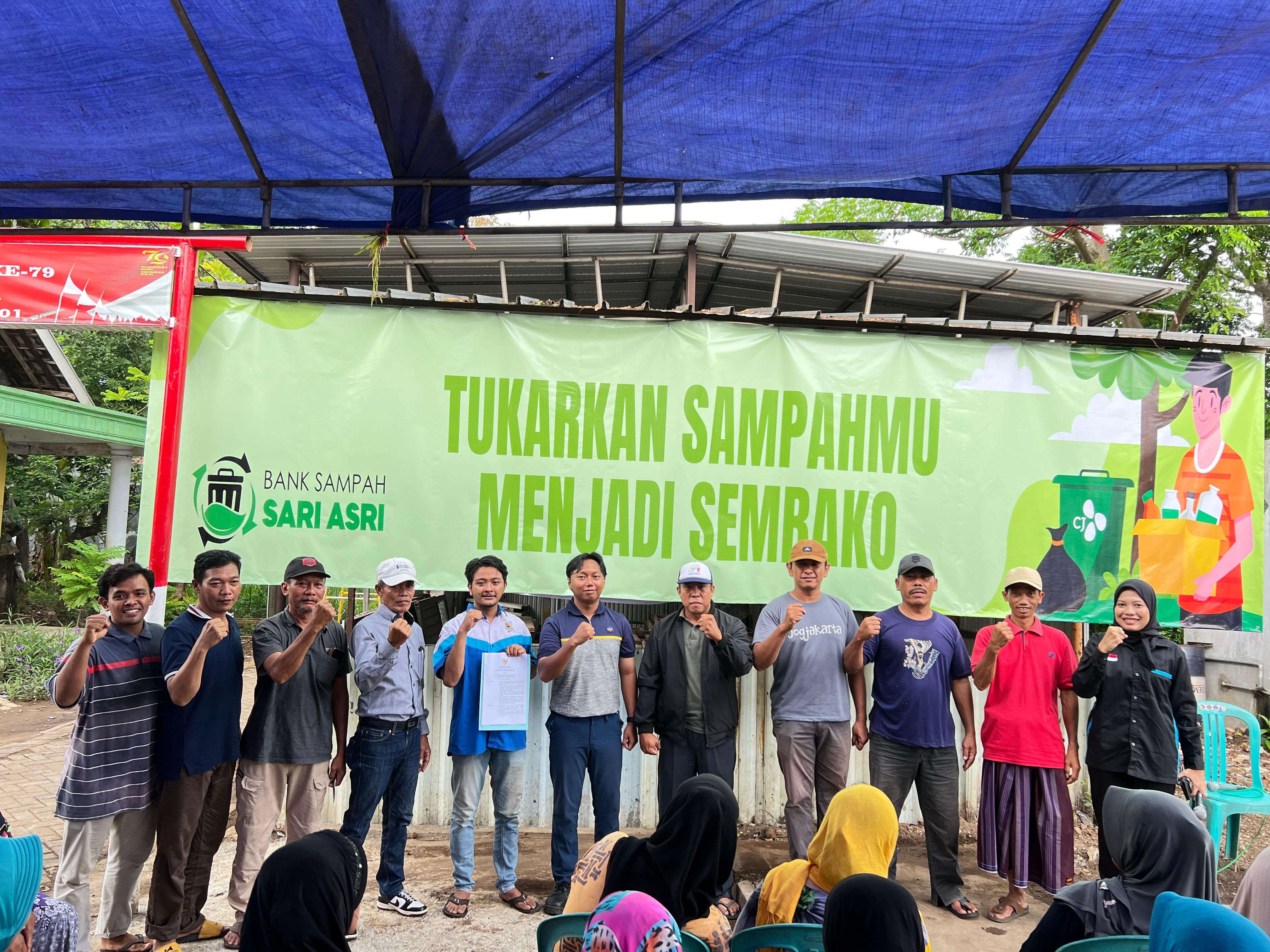 Peresmian Bank Sampah Sari Asri: Wujud Nyata Gerakan Pemuda Peduli Lingkungan di Desa Arjosari