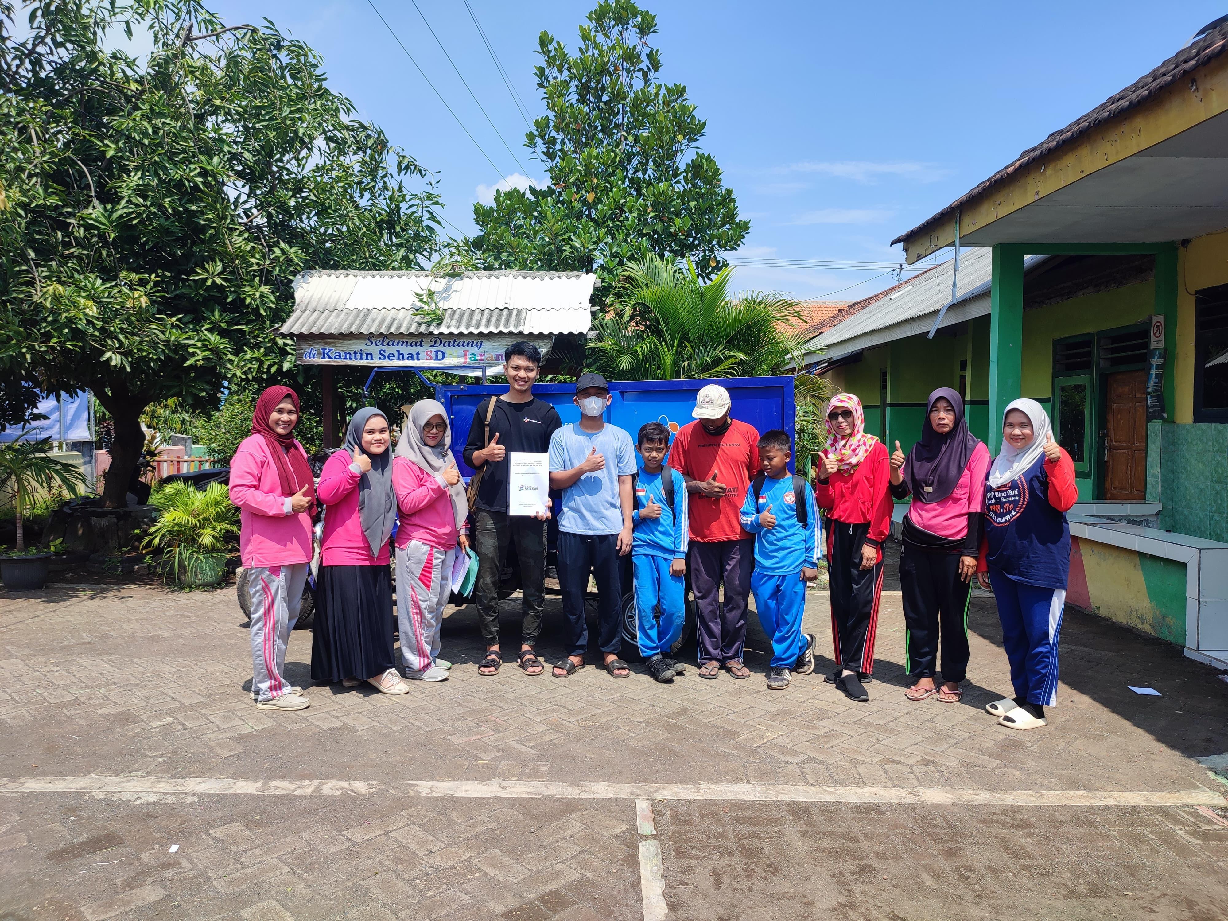 Konsistensi Program Lingkungan: Bank Sampah Sari Asri Gandeng SDN 1 Jarangan